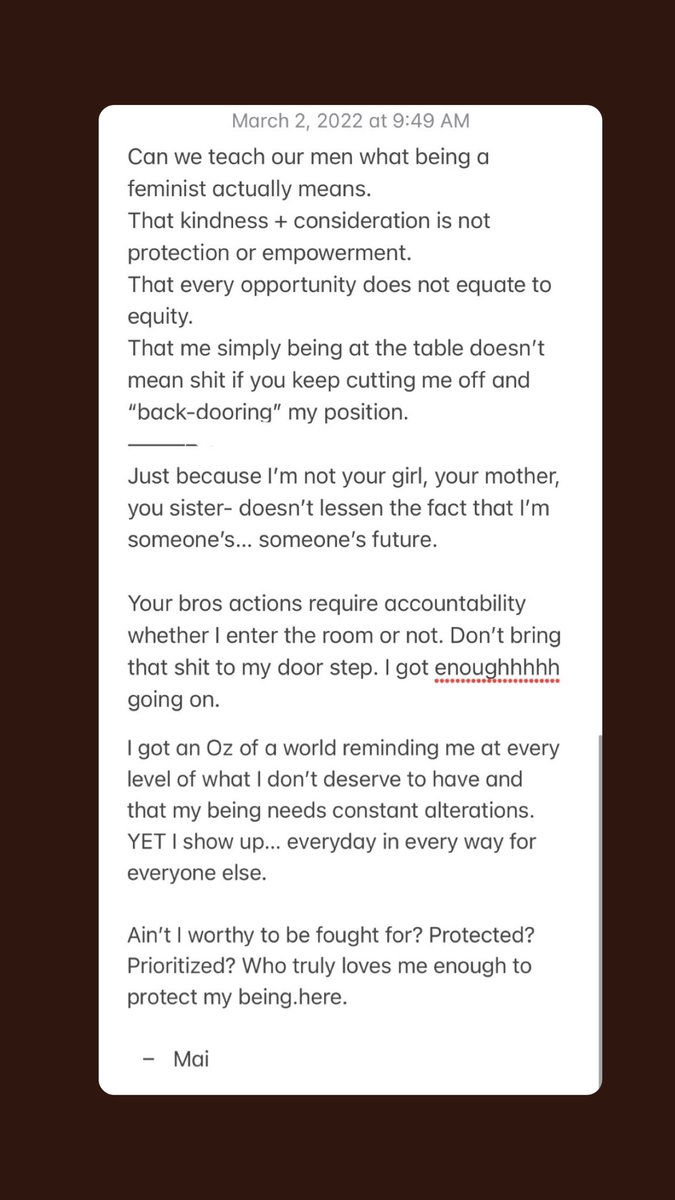 mymy0hmy's tweet image. Morning #thoughtstream on male “feminism”