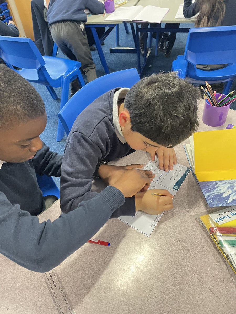 StPaulsBolton's tweet photo. Year 5 are using their retrieval skills to show the final parts of our story ‘Odd and the Frost Giant’ #readanddraw #partnerwork @KaganUK @TheLCUK https://t.co/U5K0vmyhdz