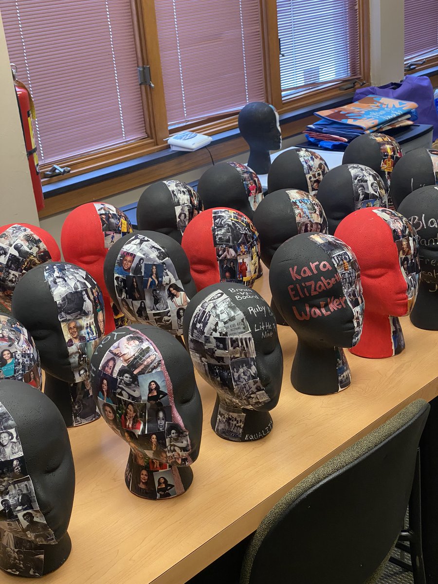 In honor of #BHM, Girls on the Rise participants at Brooks and Julian created artistic representations of their personal career ambitions. For students, this visual embodies the possibility of a career of their choice because an iconic Black woman paved the way. #WeAreD97