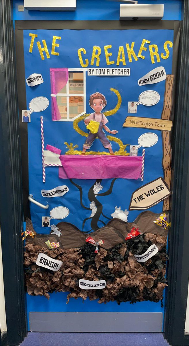 RTMATprimary's tweet photo. Some amazing doors ready for World Book Day tomorrow! #thisisap #readingforpleasure #worldbookday https://t.co/Sn1jblaj7a