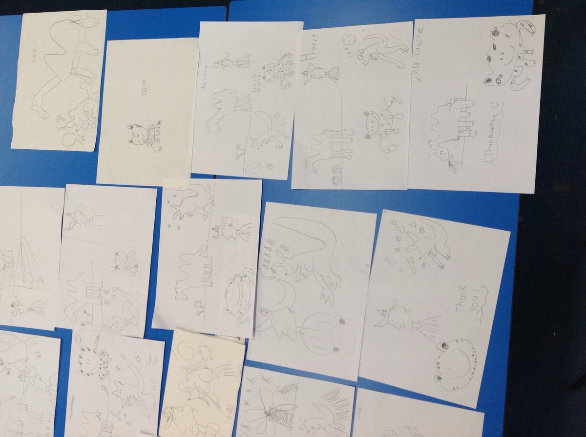 Eagle had a great time drawing with @NickSharratt1 for a virtual session for World Book Day. Look at our camels and 'Queens with a Quiff!' #worldbookday2022 <a href="/Scholastic/">Scholastic</a>