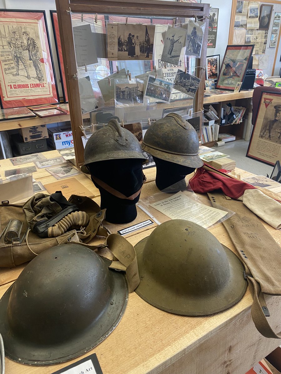 BrianSheehy's tweet image. More from the museum walk set up #objectbasedlearning #WWI @TheWWImuseum