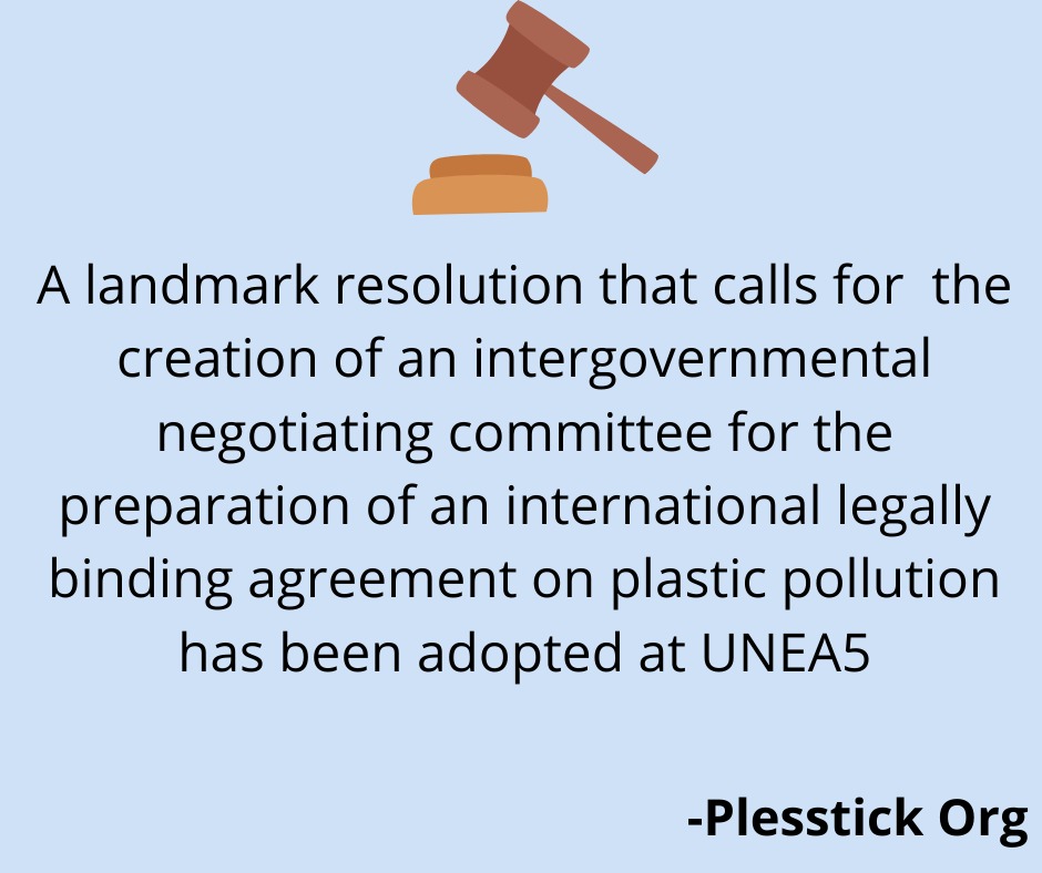 A major win for the people and the planet #BeatPlasticPollution #cleanseas #TrashTalk #UNEA5