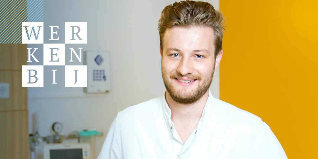 Waarom Timpe Tekelenburg verpleegkundige is geworden op de Acute Opname Afdeling? Dat is heel simpel. “Ik hoef mezelf nooit af te vragen waarom mijn werk nut heeft.” Lees hier zijn verhaal: bit.ly/3C4HKxa #testimonial #werkenbijhetlumc #lumc #collegasaanhetwoord