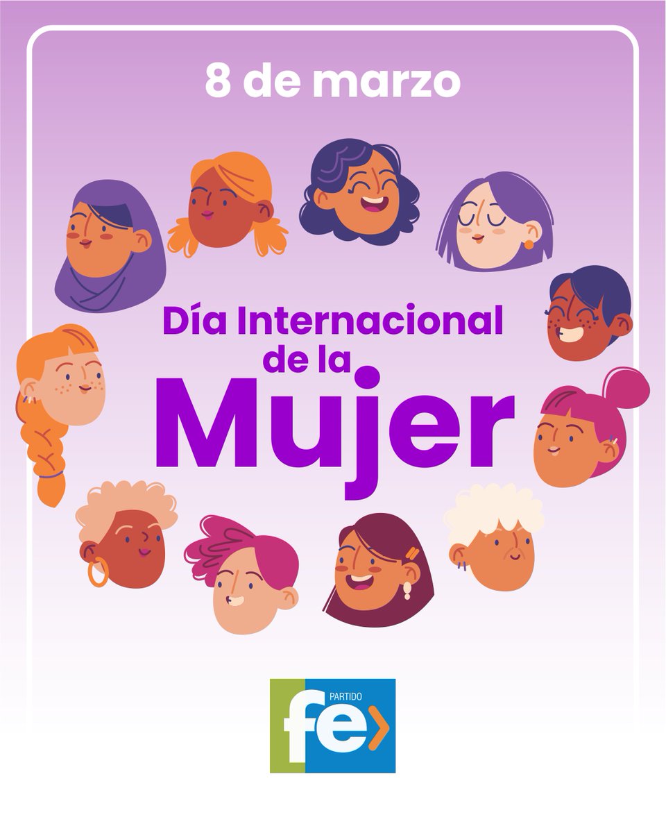 Enviamos un cálido saludo a todas las mujeres y bregamos para q el camino d la igualdad, la participación en todos los ámbitos de la comunidad y el merecido reconocimiento continúe avanzando p/ lograr una sociedad más justa, sostenible y equitativa  #DíaInternacionaldelaMujer #8M