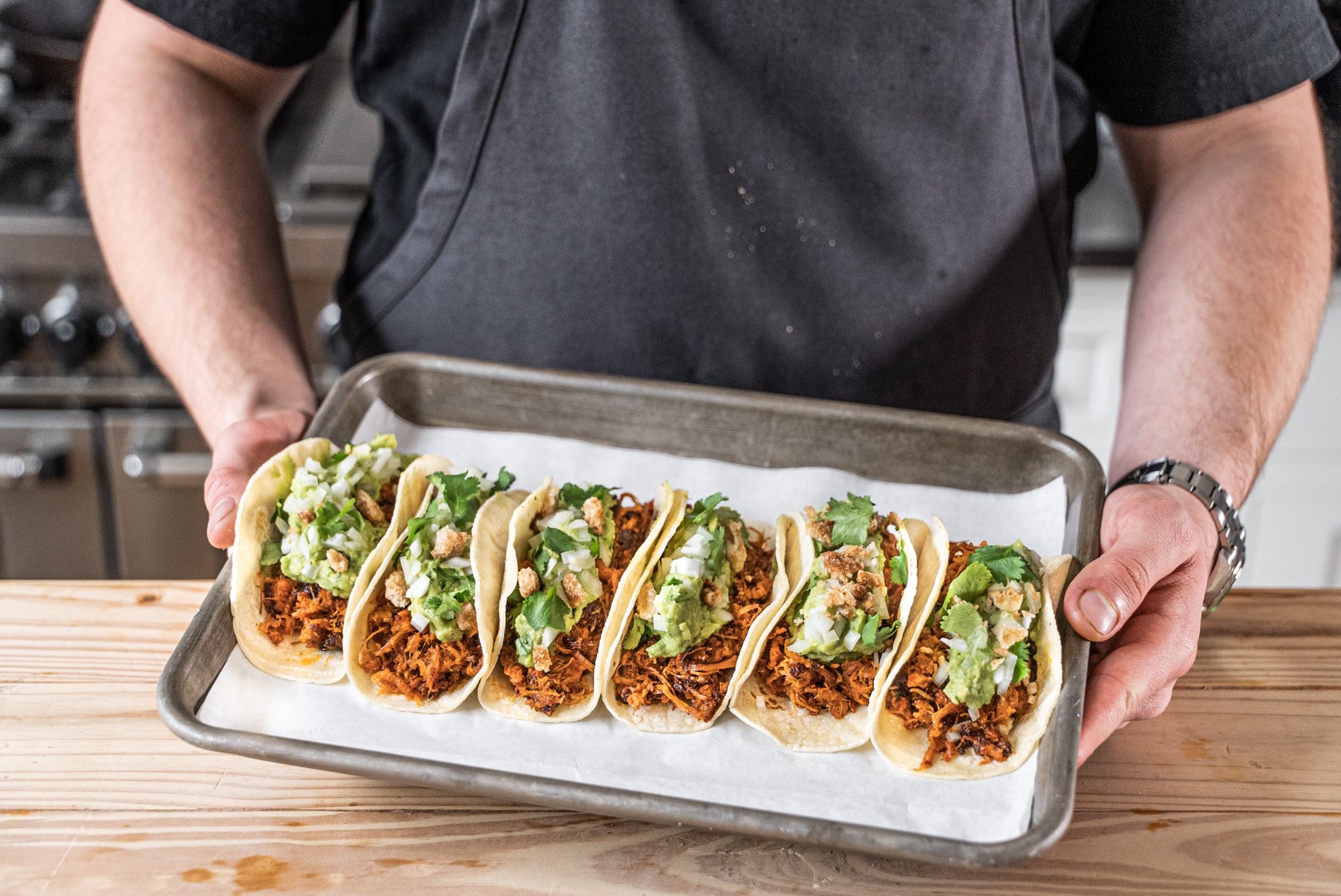 Joshua Weissman on Twitter "Tacos have landed…