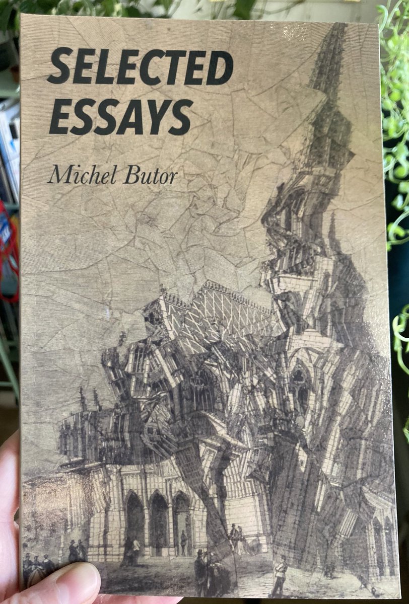RichardNSkinner's tweet photo. A message from Michel Butor’s daughter, Agnès:
‘I went to London last weekend and I took to read in the Eurostar your little book. I find the translation very clear. It makes the text easy to understand. And what better place than the train to read Michel Butor!’
🤎 #Butor https://t.co/AYkYxHnsDk