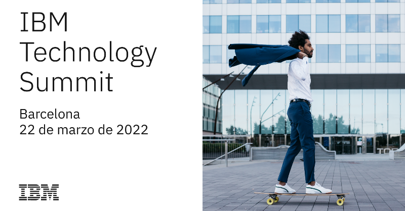IBM's tweet photo. El evento de tecnología de IBM llega a Barcelona. Únete el 22 de marzo en esta sesión con clientes, el ecosistema y profesionales de IBM.
