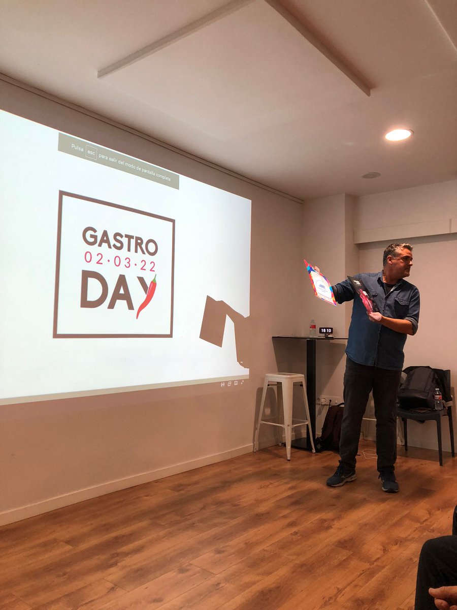 Llegó la hora⏳

Comieza #GASTRODAY , el evento que pone sobre la mesa las claves de la gestión del cambio en el restaurante.

#ExpertosenGastromarketing
#LaBarraDigital #madridfuturo #canalhoreca