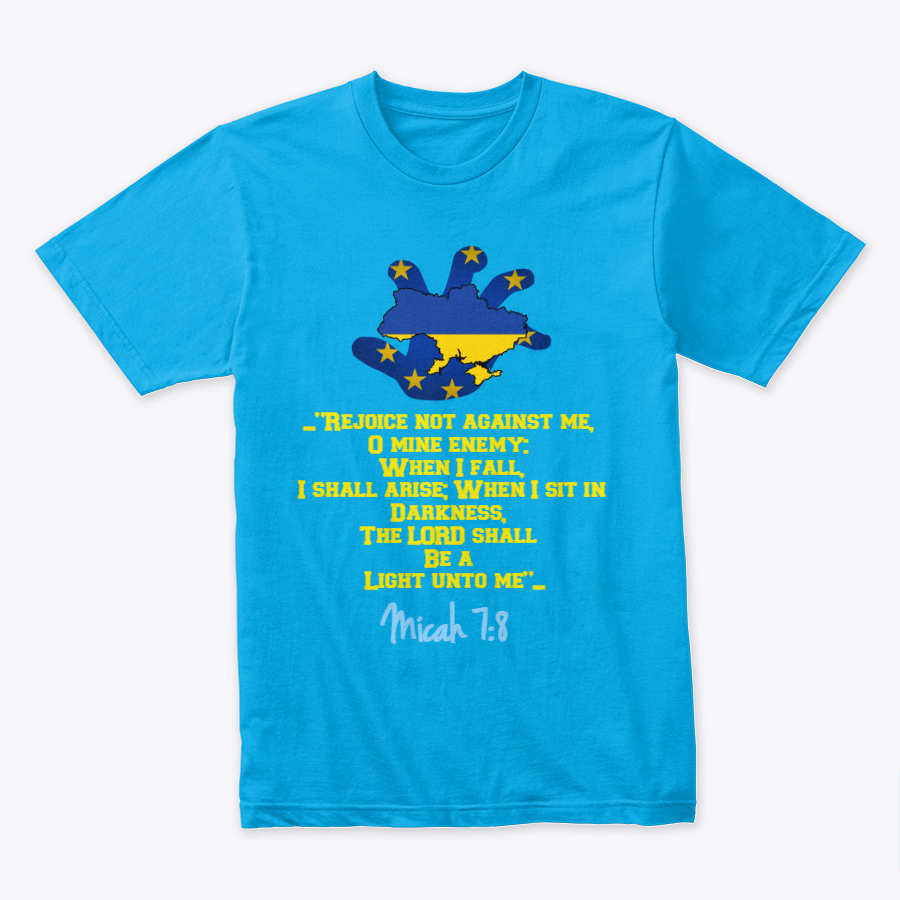 MerchPb's tweet photo. BIBLE VERSE TEES &amp; HOODIES
SUPPORTING UKRAINE
Micah 7:8 Tees (#PrayerForUkraine)#Special Contribution
https://t.co/SP9r2CjjkH

Get all your Bible Verse Tees &amp; Hoodies At PBMERCH.
And Remember LIKE ROYALTY STYLE ...SMOOTH

#PrayersForUkraine
#christianclothing  
#faithandfashion https://t.co/qwbwbWg4W4