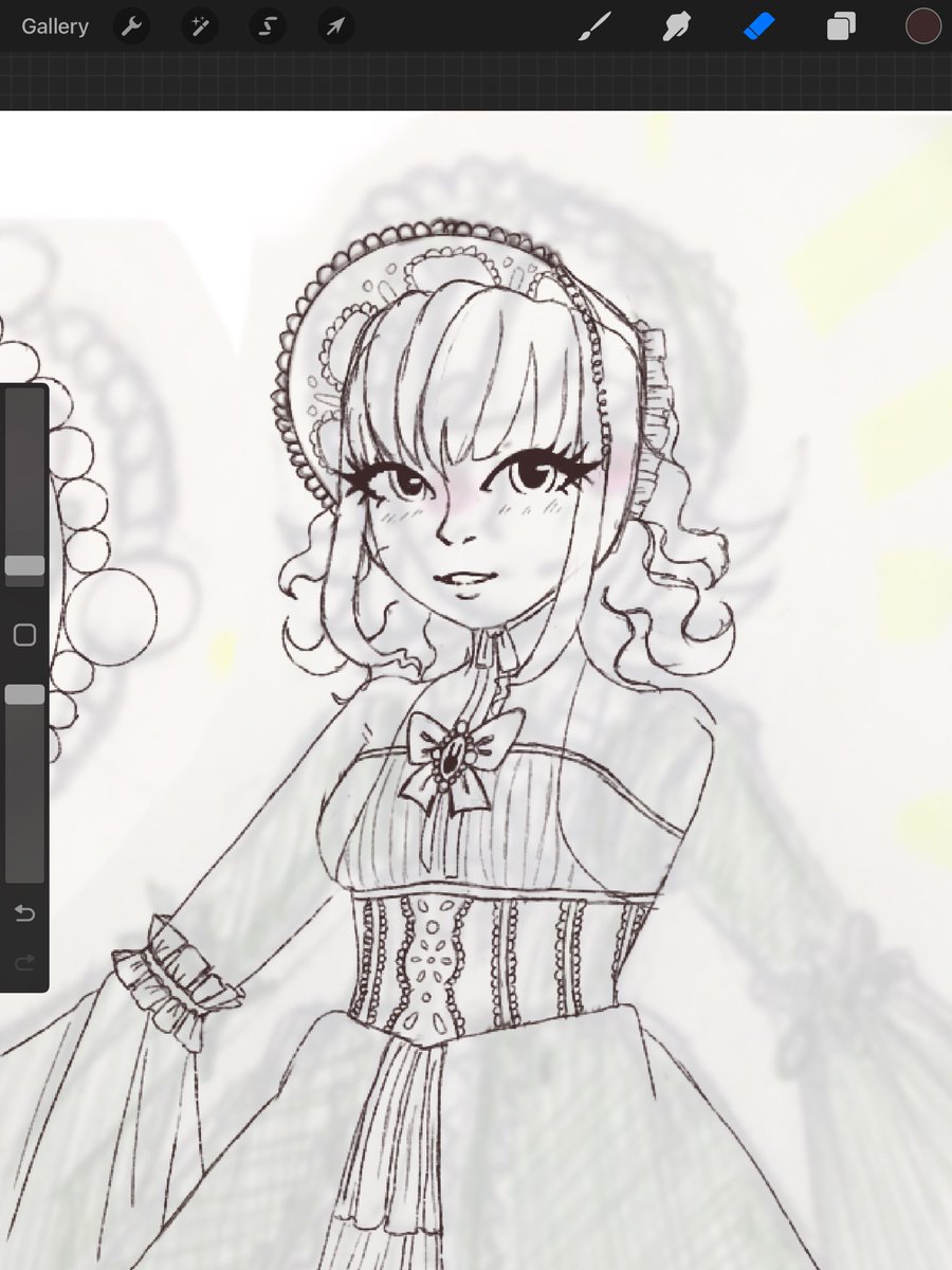 SortaFriendly's tweet photo. Good Morning everyone!! It’s WIP Wednesday!! So here’s the WIP of the drawing I wouldn’t stop shoving down your throats yesterday— and I’m still not done shoving either 💕
#sortafriendlyWIP #ChiakiNanami #srdr2 #lolitagirl #danganronpafanart #danganronpa https://t.co/dgBK3U6Cd3
