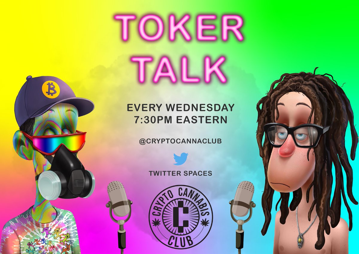 Join us on Toker Talk Episode 31🎙

TONIGHT‼ 7:30 PM EST🕢

x.com/i/spaces/1YqGo…
#CCC #Tokertakeover