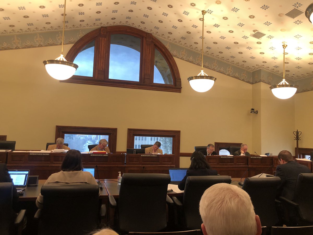 Joint Conference Committee meets to iron out the $46M difference for HB1 &amp; SF1 otherwise known as the Budget Bill.