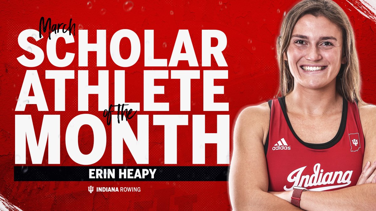 IndianaRowing's tweet photo. Congrats, @erheapy! https://t.co/NdZpTtBCQ3
