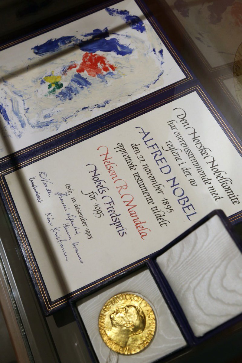 NelsonMandela's tweet photo. Nelson Mandela received countless awards, tributes and honours while in prison, after his release, as president of
South Africa, and even posthumously. Explore the wealth of awards and tributes bestowed upon him:

https://t.co/YnBihIpaAC https://t.co/VLnhTjJQ0L