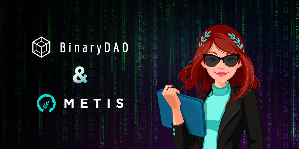 BinaryDAO_fi's tweet photo. BinaryDAO x @MetisDAO - Official Partnership

"Neo Meets Trinity"

Metis chose to partner with us because of our novel and innovative protocol design, in which we bootstrap and bolster the Metis ecosystem through liquidity provision, strategic investments, and yield farming. https://t.co/EmzeLxB7Ce