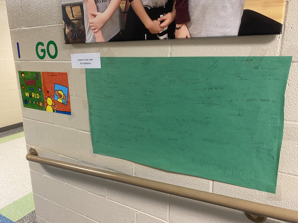 DfesLibrary's tweet photo. Read Across America continues with our Story Walk selection, Love the World by @toddparr. Students are loving it! @fox_cubs #ReadAcrossAmerica @KrissKirkindoll @SCASLNet https://t.co/ErLZd6wzMy