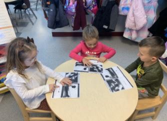 GenoaSchools's tweet photo. Students in Mrs. Mullen's Kindergarten class are developing reading skills and enjoying buddy reading time as they read Emergent Reader books together. https://t.co/69Sf7wwn1L