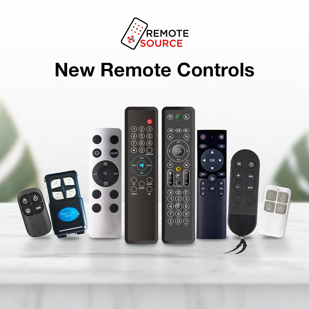 Remote_Source's tweet image. Remote Source is seeking to solve any problems with your current remote control supplier.
We provide end to end solutions which improve lead times and lower price points. There are no 9 to 12+ week lead times here.
RemoteSource.net
888-769-8806