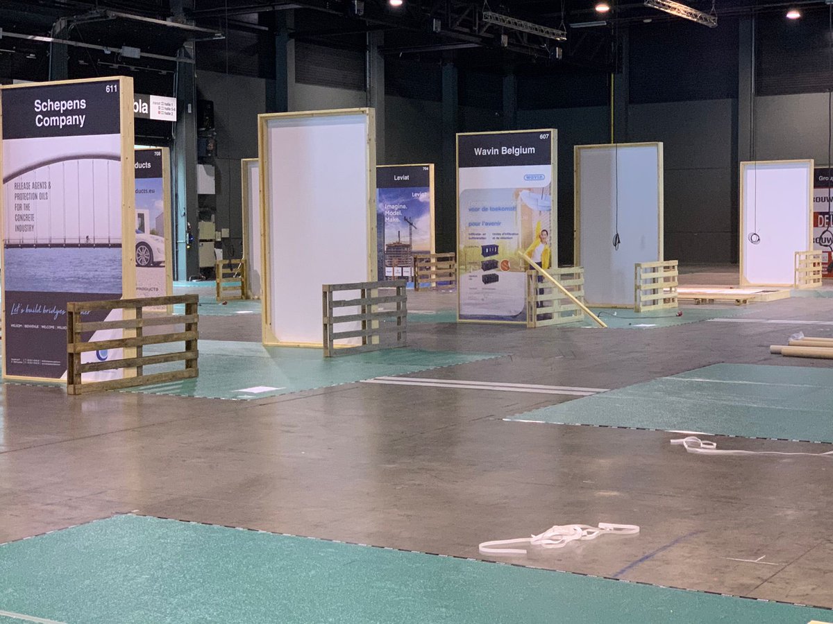 Nog 1 week te gaan! De voorbereidingen en de opbouw zijn in volle gang. Zien we u volgende week bij Techni-Mat op 9 en 10 maart 2022? 

Registreer voor een gratis bezoek via onze website lnkd.in/evjJefU6