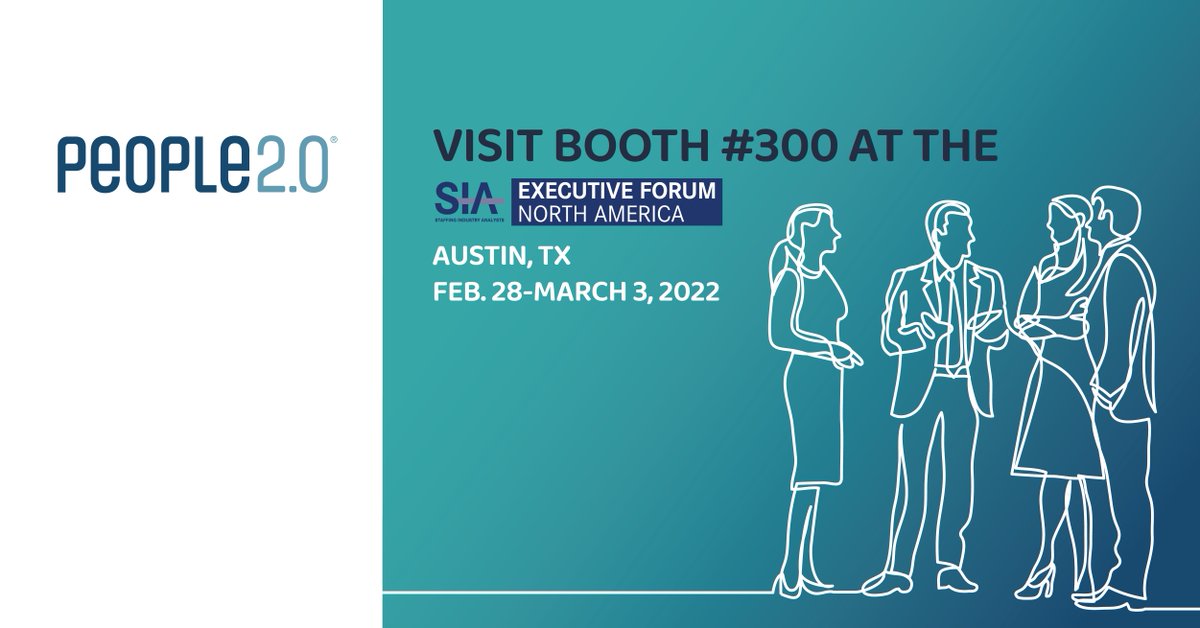 Have you had a chance to visit booth #300 to check out our one-of-a-kind experience? We want to meet you!
#execforum #sia #staffingindustry