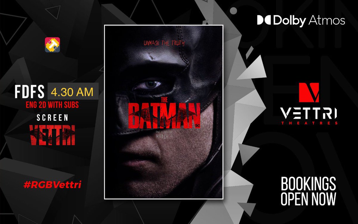 VettriTheatres's tweet photo. Due to the superb advance bookings &amp; extreme pre-release positive reviews , we are adding a Spl Premiere at 4.30AM in #Vettri !!! Go for It 💥 https://t.co/T1sFJqMoLf