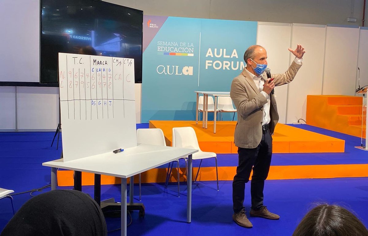 FeriaAula's tweet photo. Comienza “¿Cómo influyen las marcas de los precios en las decisiones de los consumidores?” en #AULAForum.

A través de una degustación a ciegas de varios productos, los participantes puntúan el sabor.

📍 Núcleo conexión 12/14 de @IFEMA MADRID.

#AULA2022 | #SemanadelaEducación https://t.co/p7e6oKyU9h