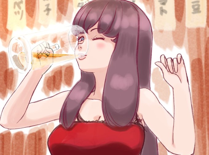 序の口 メガジョッキ
描いてて居酒屋に行きたくなるお姉さん https://t.co/va81hAnsmo 