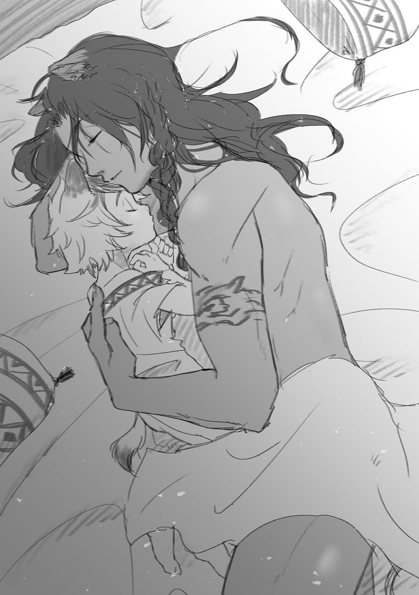#twst_BL レオラギ
※※年齢操作注意※※
再掲

おやすみなさい 