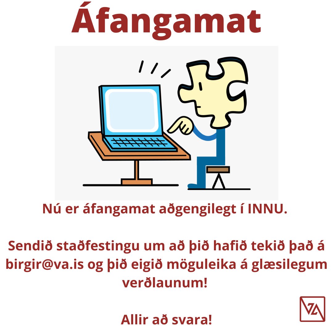 #áfangamat #alliraðmeta #vaskólinnokkar