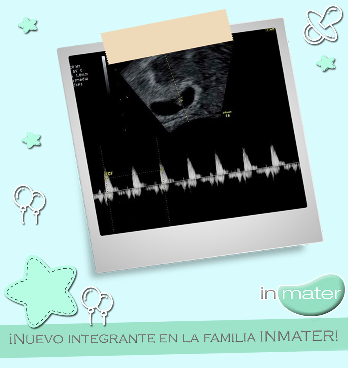 InmaterM's tweet photo. 😉❤️¡Vivimos junto a Areli y Luis, un momento muy feliz! “Escuchamos por primera vez, el latido del corazoncito de su bebé de 6 semanas de gestación logrado con un Tratamiento de FIV ". 

Areli, paciente de 38 años con Diagnóstico de Síndrome de Ovario Poliquístico. 

#Inmater https://t.co/OkCvjSO8yX