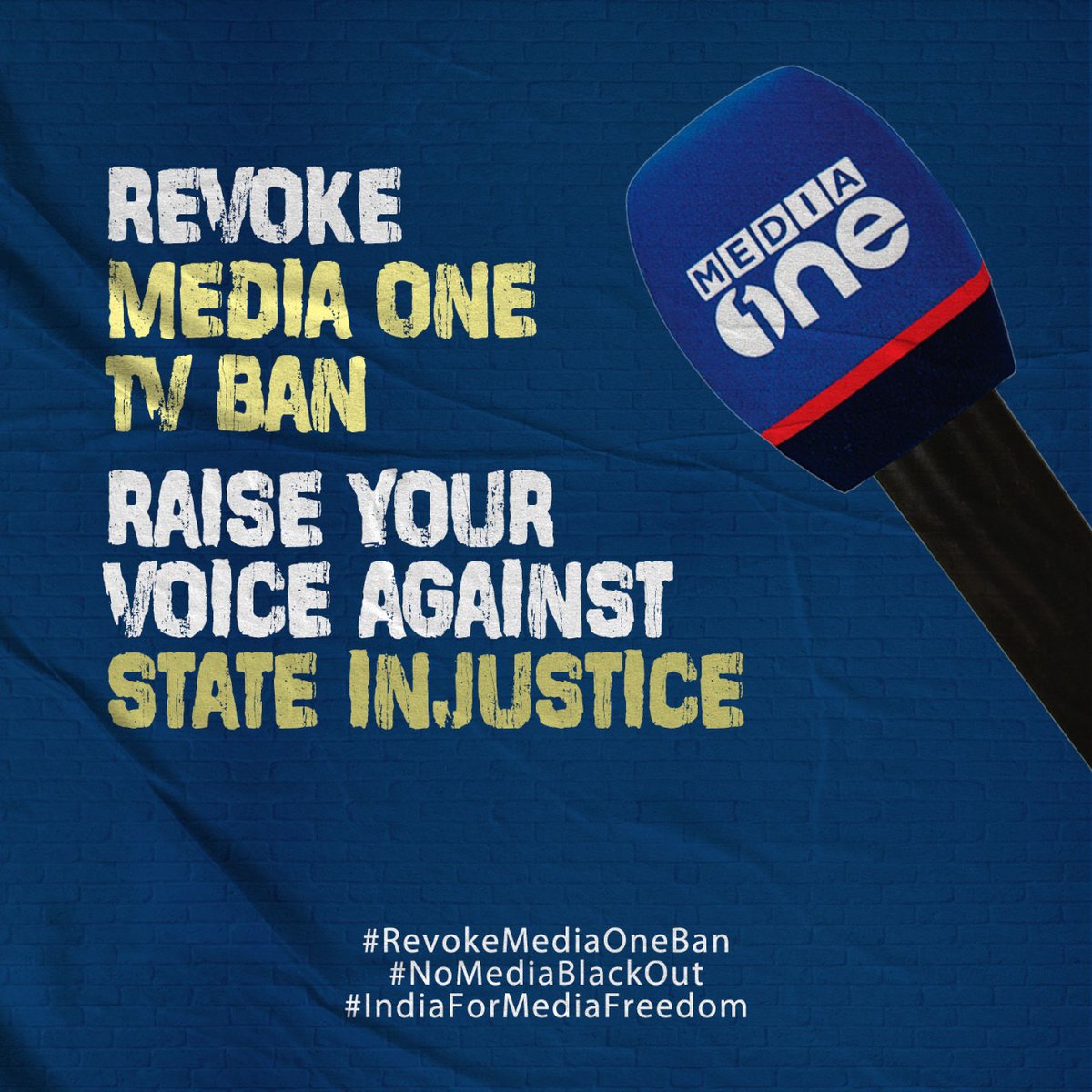 FaaizKt's tweet photo. #RevokeMediaOneBan
#NoMediaBlackOut
#IndiaForMediaFreedom
@MediaOneTVLive https://t.co/60FkxPYAG4