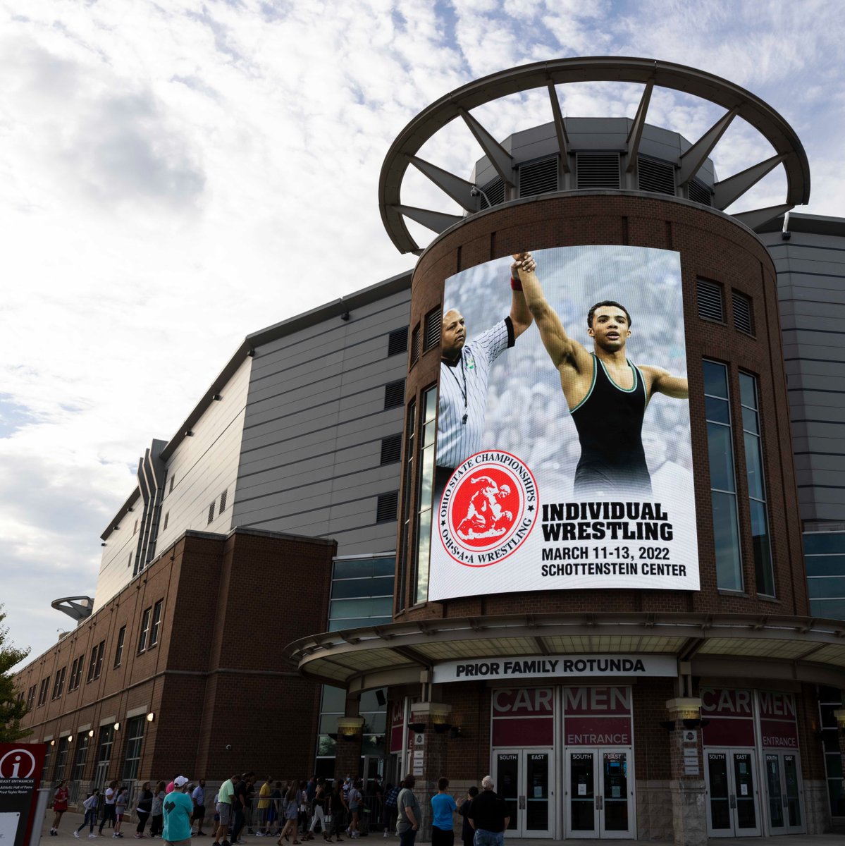 The Schott (@theschott) on Twitter photo The <a href="/OHSAASports/">OHSAA Sports</a> state wrestling tournament returns to <a href="/TheSchott/">The Schott</a> March 11-13. All-session tickets are on sale now. Single-session tickets go on sale this Monday.
schottensteincenter.com/events/detail/… The <a href="/OHSAASports/">OHSAA Sports</a> state wrestling tournament returns to <a href="/TheSchott/">The Schott</a> March 11-13. All-session tickets are on sale now. Single-session tickets go on sale this Monday.
schottensteincenter.com/events/detail/…