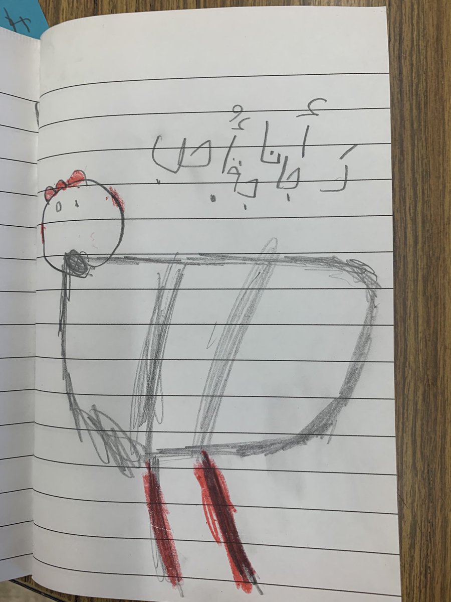 Linarabic20's tweet photo. Creating a meaningful sentences using vocabulary learned #Arabic #duallangugeprogram #ElizabethLearningcenter https://t.co/ul2OEtCdbD
