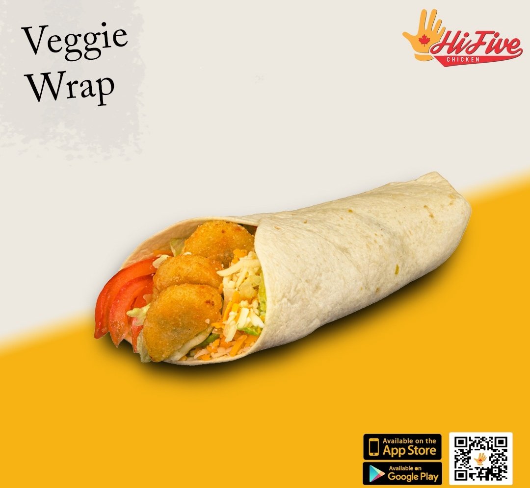 hifivechicken's tweet photo. Light lunch today??
Our veggie wrap is nutritious and delicious. Lunch, brunch or dinner, this one's an absolute winner!!! 
#highfivechicken #foodie #chickenlover https://t.co/GyDGxx95Wg