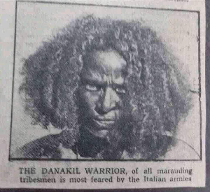 FuadMustefaAli's tweet photo. የአፋር ጀግንነት የነበረ የሚኖር ነው ስልህ!

የአፋር ሀገርን ያለቅድመ ሁኔታ (ለጥቅም ለክብር ሳይሆን) ለነፃነት ሲል ማፍቀር ያኔም ዛሬም የነበረ ወደፊትም የሚኖር ነው።
🙏🏾ክብር ለአፋር ጀግኖች!

"The DANAKIL WARRIOR.... is most feared by Italian army"👇🏾 https://t.co/DTs6H3dHtP