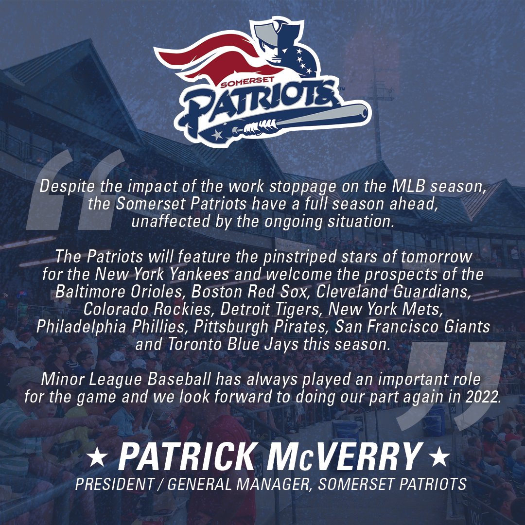 Somerset Patriots tweet media