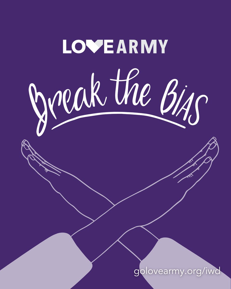 golovearmy's tweet photo. This month we'll be participating in the #BreaktheBias Challenge 💜

Bias makes it difficult for women to move ahead. Knowing that bias exists isn’t enough, action is needed to level the playing field. 

Strike the IWD pose &amp; donate to @ScarbWomensCtr with us 💜 https://t.co/LFneXuiiDA