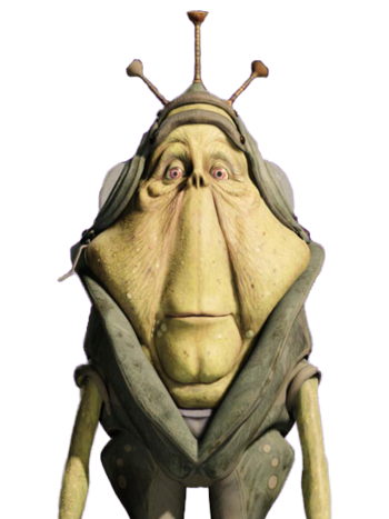 starwars_chars's tweet image. Ben Quadinaros was an inexperienced Toong podracer pilot who raced on the amateur circuits before entering the Boonta Eve Classic podrace on the planet Tatooine in 32 BBY.