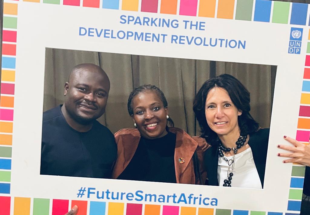 Always a pleasure to meet my senior bosses @mmashologu1 and @alecasazza #FutureSmartAfrica