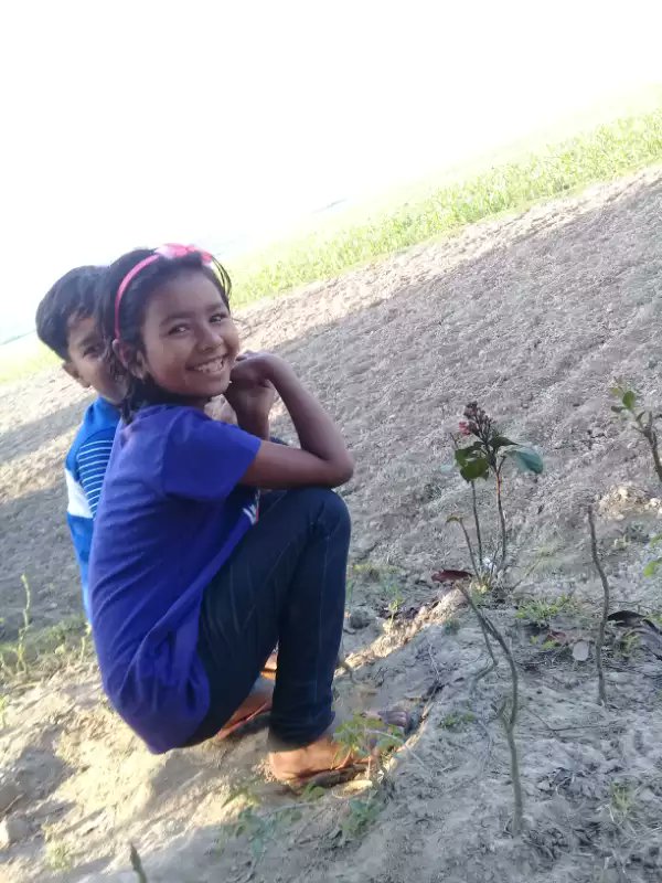 মুক্ত মনের হাসি মাখা মুখ