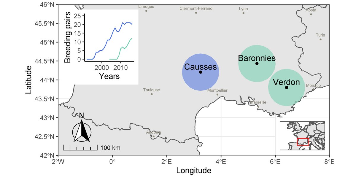 ESAEcosphere's tweet photo. #WildlifeReintroduction is an important conservation tool, but it doesn't always work; a new study tracks movement &amp; survival of translocated #CinereousVultures

https://t.co/7rLDcd9HTu

#CaptureRecapture #Raptors #Demography #OpenAccess

@Sorbonne_Univ_ @Le_Museum @lpo_paca https://t.co/Ke0KCTCAHC