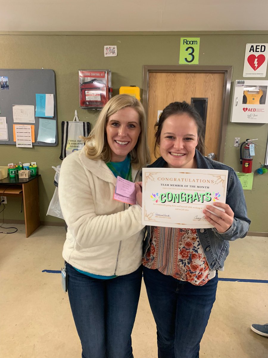 CISDLifeBridges's tweet photo. We ❤️ all of our Team Members, but thisTeam member of the month is super amazing!
@CISDSpecialEdu1 @FoxCISDATLID @lindslottcisd https://t.co/MzzoKmj7GC
