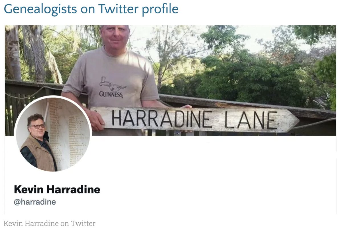 The last #GenealogistsOnTwitter of this week is Kevin Harradine <a href="/harradine/">Kevin Harradine</a> who began #genealogy research to verify oral history, which he found to be mostly inaccurate, but uncovered many more interesting stories along the way! cooladventures.com/genealogists-o… #familyhistory