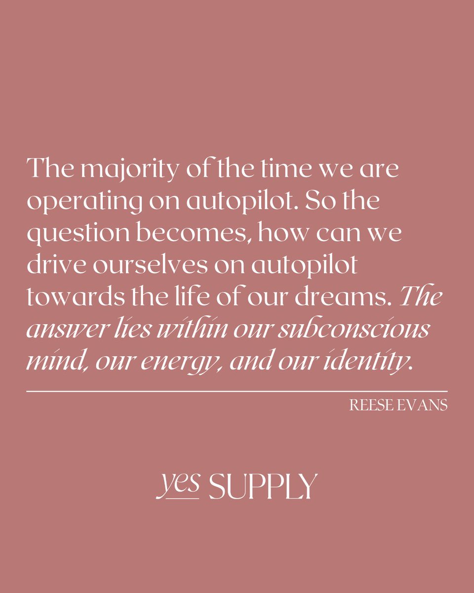 yessupply's tweet image. Trust the process ✨
#subconsciousprogramming #subconscious #paradigmshifters #subconsciousmindpower #torontomindsetcoach