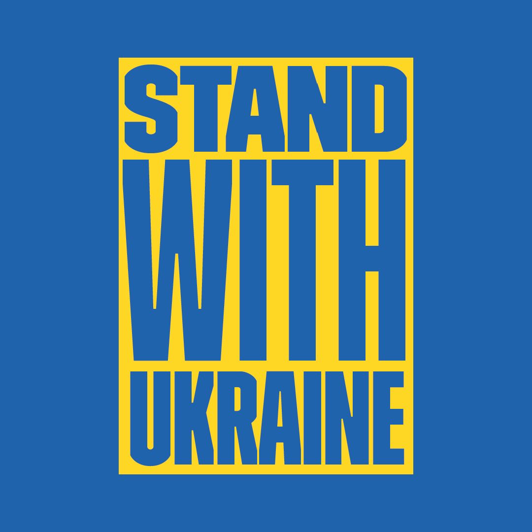 ImageNowGroup's tweet image. We Stand With Ukraine 
#WeStandWithUkraine #DesignForChange #imagenow #StopPutinNOW