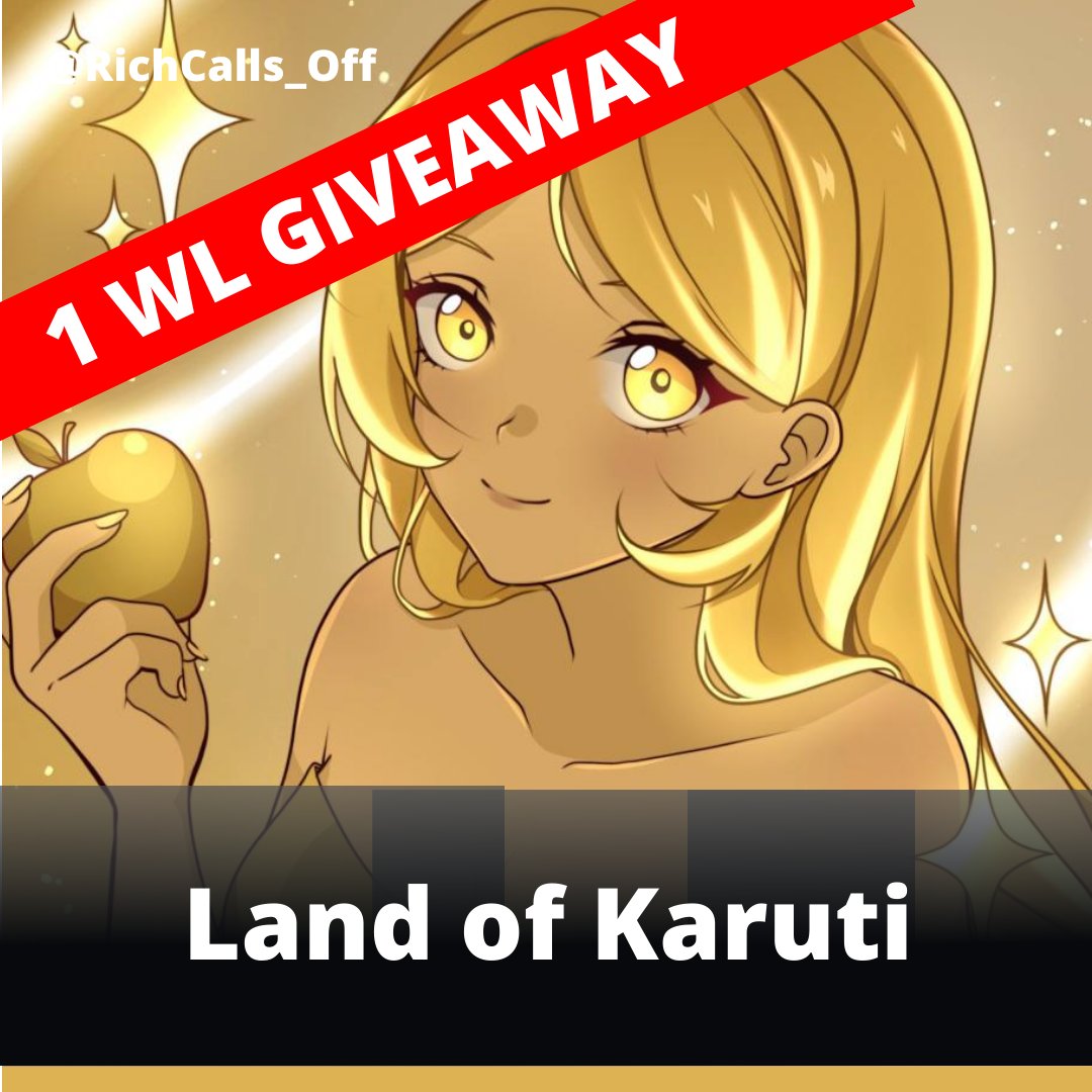 Orbyt_off's tweet photo. 🚨 Giveaway 🚨

1 WL à gagner pour @KarutiNFT ‼️

Pour participer : 
-  ❤️ &amp; RT ce tweet 
- Follow @RichCalls_OFF &amp; @KarutiNFT 
- Tag 3 personnes en commentaire

Fin demain 21h🤞🏻
Bonne chance à tous ! ❤️

#NFT #NFTCommunity #nftart #NFTProject #NFTdrop #NFTGiveaway #ETH https://t.co/Xdsom8nJwD