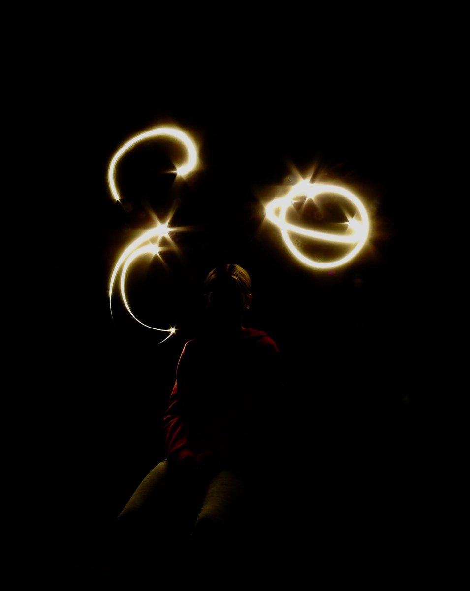 We had so much fun light painting with a DSLR camera. Check out the butterfly wings and the outer space scene these students made!  <a href="/DLDistrict76/">Diamond Lake District 76</a> #d76diamonds <a href="/themrcunningham/">Peter Cunningham</a> <a href="/mr_pedersenwoms/">Brandon Pedersen</a> #sparkleon