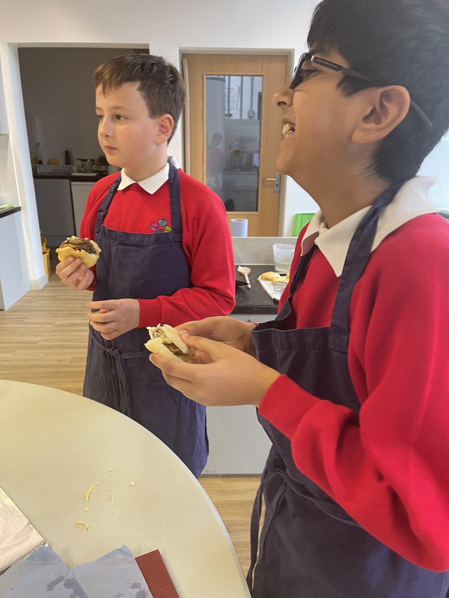 KitchenTeaching's tweet image. They tasted amazing. Our young chefs have done it again, well done.