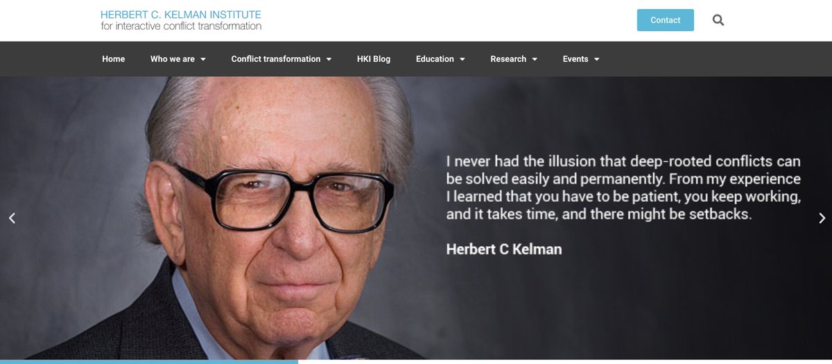 An Obituary for Herbert C. Kelman
18 March 1927 – 1 March 2022
Written by Professor Werner Wintersteiner
kelmaninstitute.org/2022/03/02/soc…
inspiring legacy